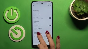 How to Change Screen Timeout on MOTOROLA Moto E32s
