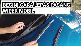 Wiper Standar, Wiper Frameless, Wiper Hybrid, Apa Bedanya ?? | Tutorial Pasang Wiper Mobil