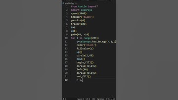 graphics animation pattern design using python turtle #shorts #python #coding #youtubeshorts #short