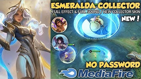 Esmeralda Light Envoy Collector Skin Script No Password | Full effect & Sound Effect |Mobile legends