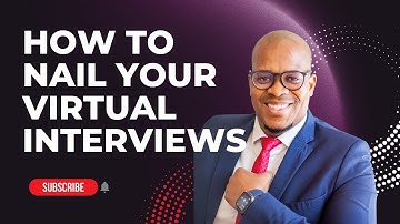 Video Interview TIPS - How to Stand Out in Virtual Interviews!