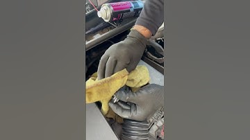 Low Fuel Mileage Solution Massairflow MAF Sensor Open Clean And Fitting Process #down #maf #sensor