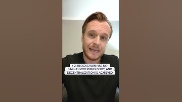 What is Blockchain Security? 3 Facts about blockchain security #Shorts