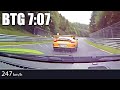 EXTREME BATTLE Porsche 991.2 GT3 RS MR Caught On Camera - NÜRBURGRING FULL LAP BTG 7:07