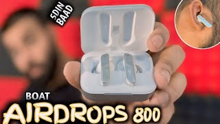 This is best TWS with Dolby Audio and App support⚡️Boat Airdopes 800 unboxing & details review