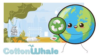 Plastic Bag Free Day | For Kids | 5 Ways To Prevent Plastic Waste | Cotton Whale