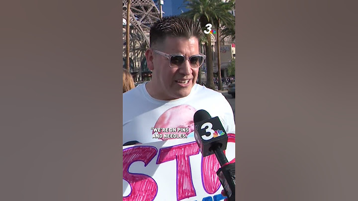 Protesters in Las Vegas rally at Bellagio against Trump's policies on President's Day