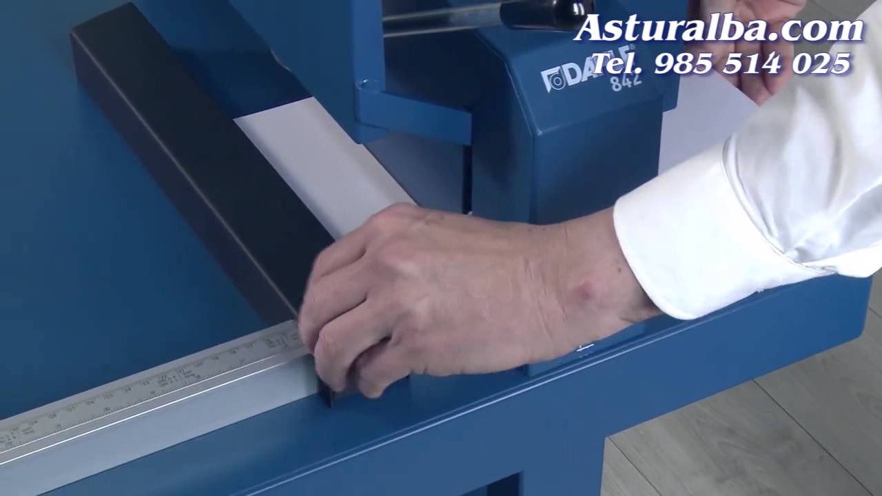 Potente Guillotina Para Papel Dahle 842 