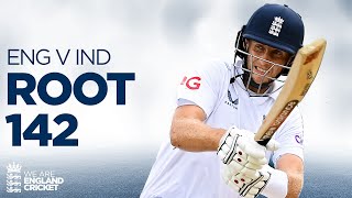 👑 Brilliant Century in Record-Breaking Chase | 🏏 Joe Root Hits 142 | England v India 2022