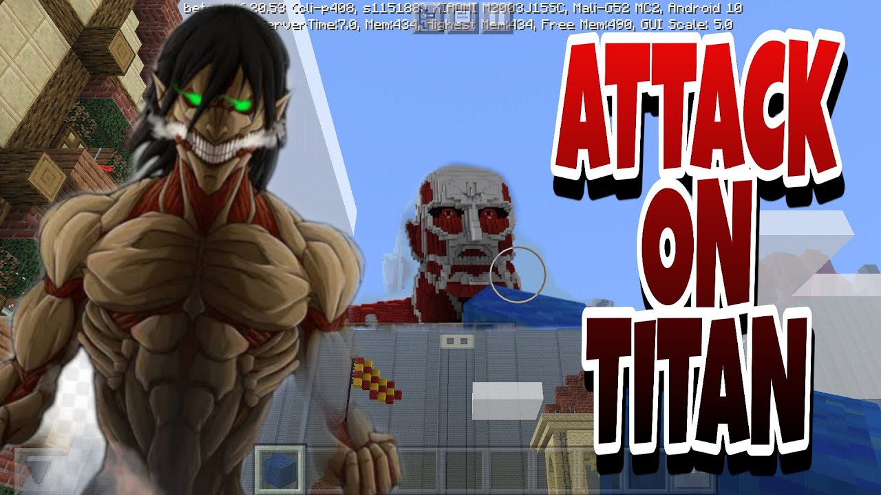 SNK Attack Titan (1.16.4) Minecraft Map