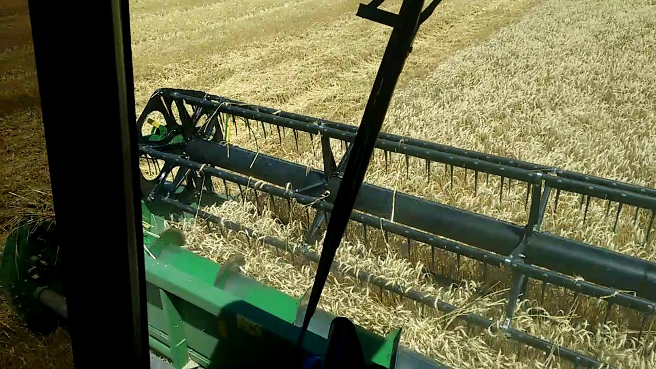 John Deere 9470 cosecha trigo - YouTube