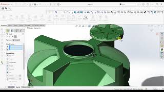 Solidworks water tank assembly tutorial for beginners