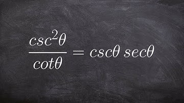 Verifying trigonometric identities by multiplying by the reciprocal