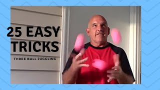 25 easy juggling tricks how to juggle three balls part 1