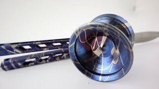 How To Splash Anodize a Titanium YoYo. Titanium G2 Banshee Prototype Anodizing Tutorial