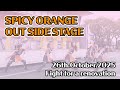 2025.10.26 SPICY ORANGE 場外ステージ Fight for a renovation