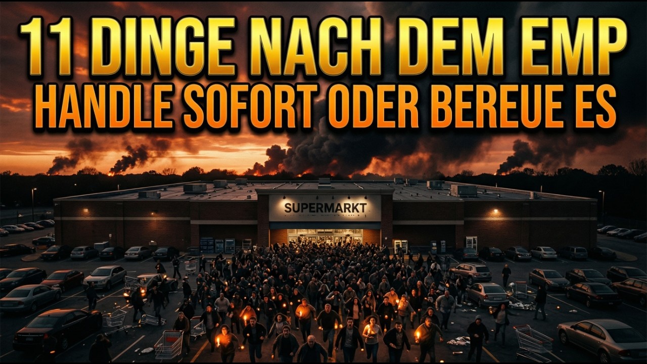 11 Dinge, die du SOFORT nach einem EMP tun musst (schreib das auf)