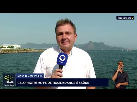 Calor extremo pode trazer danos à saúde