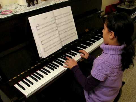 Rebecca playing the piano - La Spagnola- Di Chiara...