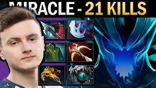 Terrorblade Dota Gameplay Miracle with 21 Kills and Elven Tunic