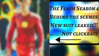 The Flash , New Suit Leaked , Season 4 Behind The Scenes