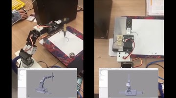Robot arm control by using Simulink