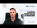 Lumbar Radicular Syndrome with Adam Dobson | Podcast Summary Ep. 053