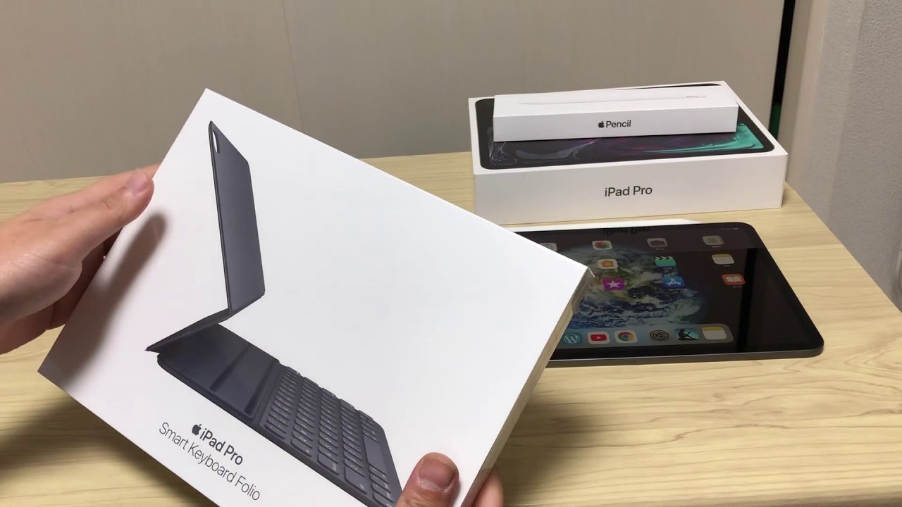 Smart Keyboard Folio 感想 開封 使い方 新型iPad Pro 11インチ