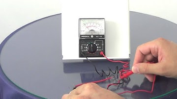 Testing Continuity with a Mulitmeter and Test Light