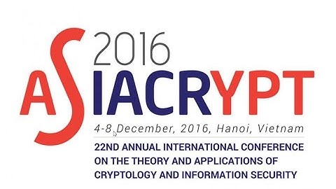 ASIACRYPT 2016 - Rump Session