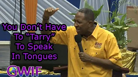 You Don't Have To "Tarry" To Speak In Tongues |Pur...