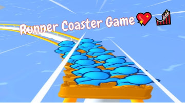 Runner Coaster Android Game💖🎢🎢. Part 105. All LEVELS 😀.#rollercoasterworld