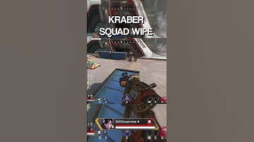 KRABER SQUAD WIPE #apex #apexlegends #apexlegendsclips