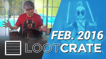 Loot Crate February 2016 | DEAD Unboxing