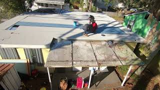 Part 4: New Flat Roof Self Adhering Modified Bitumen (Florida)