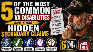 5 of the Most Common VA Disabilities—and Their Hidden Secondary Claims