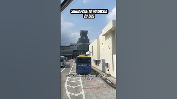 How To Go From Singapore to Malaysia by Bus #diy #singaporebus #malaysia #travelguide #btob #tours