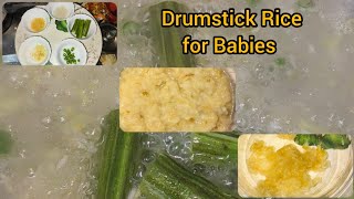 Baby food • drumstick Rice • 8 -12month baby food • Healthy food weight gain food