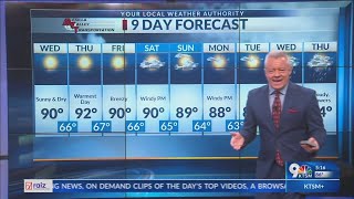 Warm, dry weather returns to El Paso region