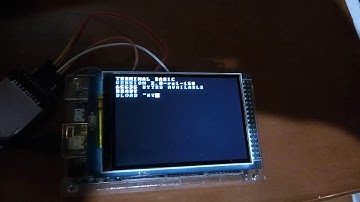 Terminal-BASIC on Arduino DUE + 480x320 TFT screen