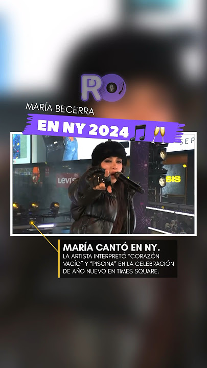 María Becerra cantará en Times Square, el cruce de calles más famoso del  mundo: ¿cuándo?