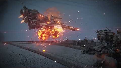 Armored Core 6 - Balteus Boss Fight (Starter AC, No Upgrades)