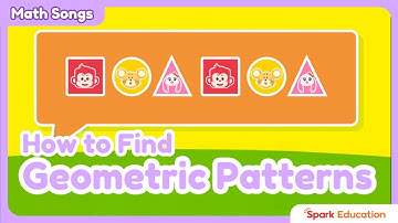 Finding Geometric Figures | Spatial Awareness & Math Logic | Kids Songs | Spark Education