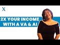 How To Double Your Income With A Virtual Assistant &amp; AI | Bansko Nomad Fest 2024 Speech
