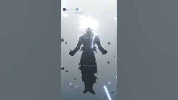 Goku ultra instinct🔥~I am always happy_goku badass status#anime#dbs#goku#ultrainstinct#shorts