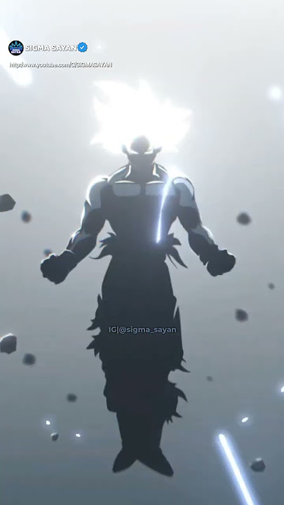 Goku ultra instinct🔥~I am always happy_goku badass status#anime#dbs#goku#ultrainstinct#shorts