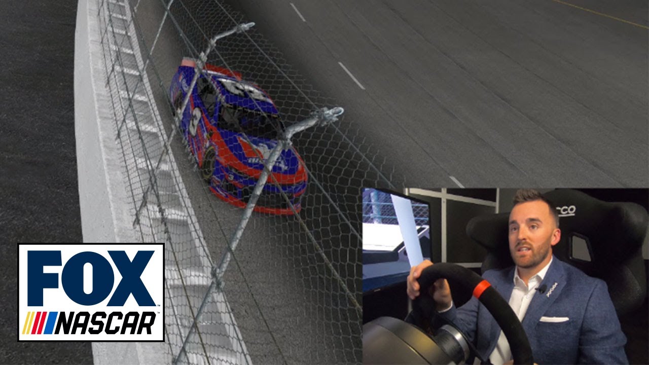 Take a lap with Austin Dillon at Darlington Raceway on the iRacing simulator | NASCAR on FOX