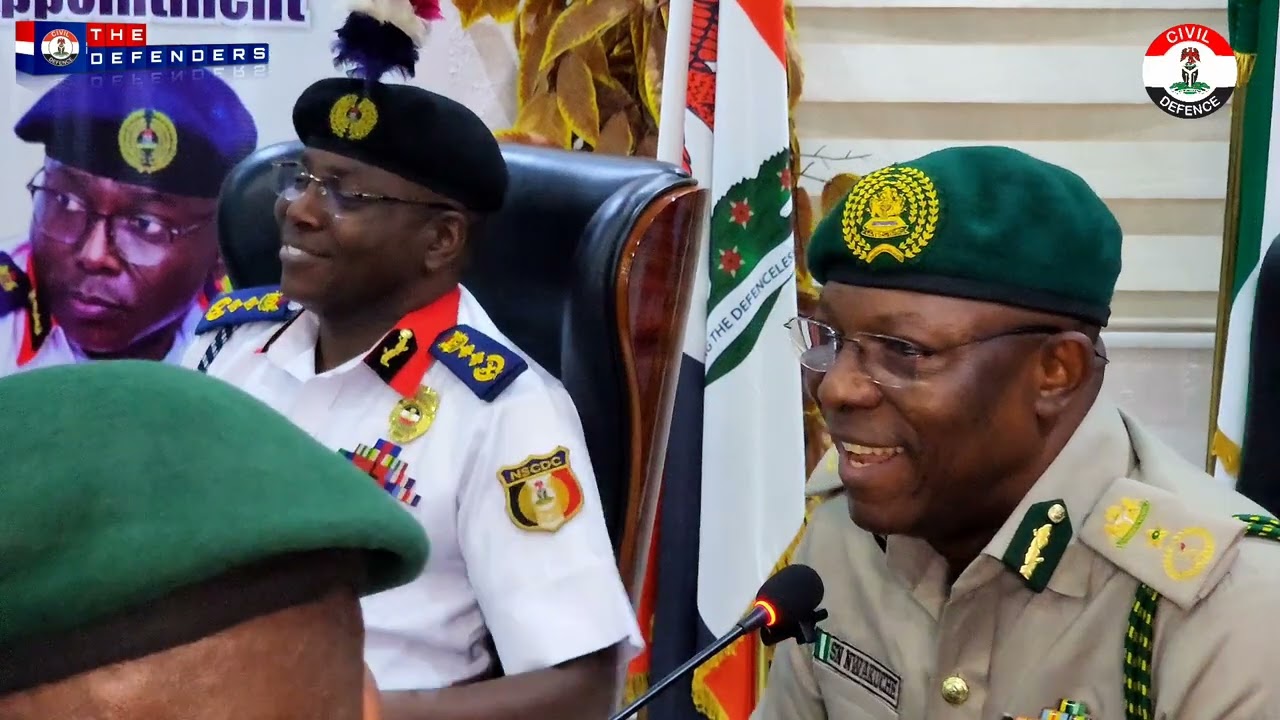 CORRECTIONAL SERVICE CG VISITS NSCDC BOSS