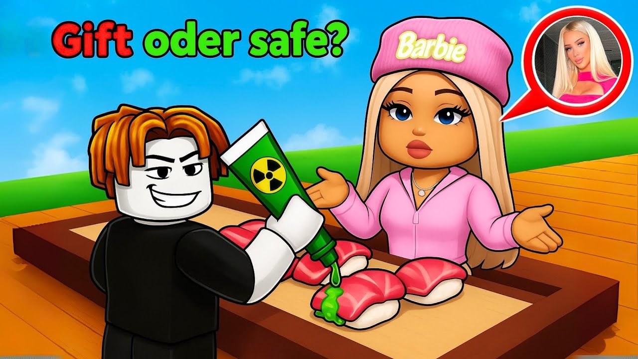 VERGIFTET oder SAFE? 🍣☠️ ROBLOX Sushi Obby