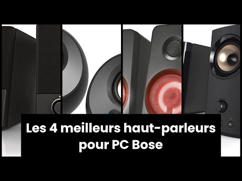 Enceinte pc bose】Les 4 meilleurs haut-parleurs pour PC Bose